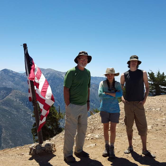 Near Dawson Saddle to Mount Baden-Powell