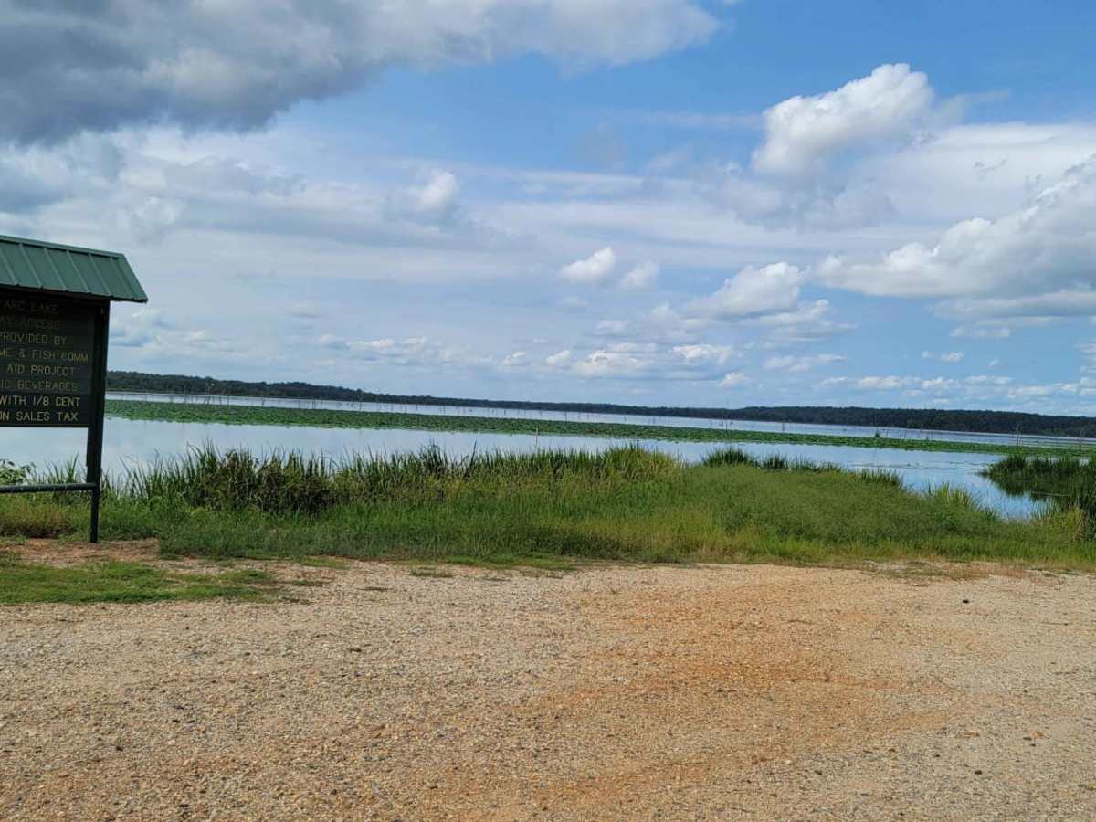 Bois d'Ark Arkansas Spillway & Dam trail photo