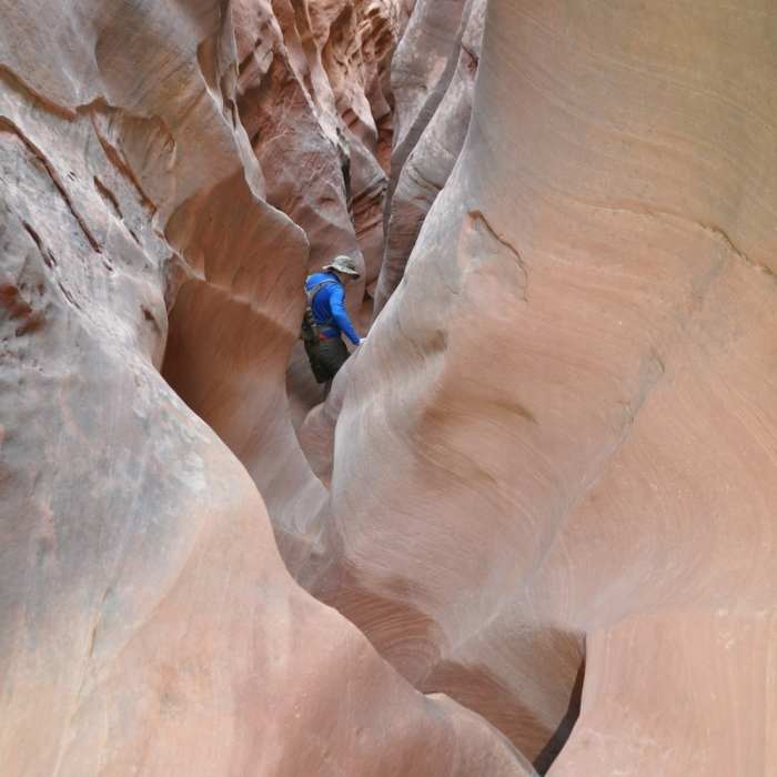 Near Little Wildhorse and Bell Canyon Loop