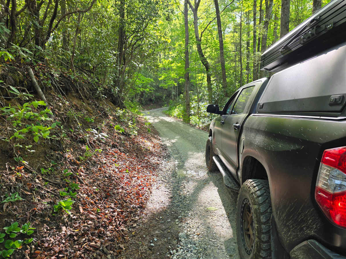 Porterfield Gap Road trail photo