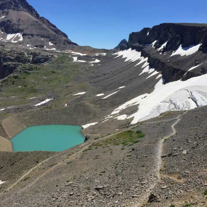 Near Jenny Lake to Hurricane Pass