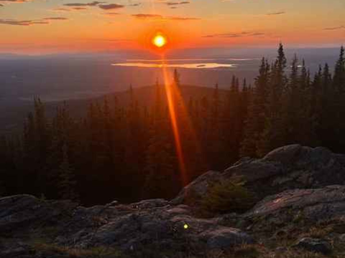 Sinkut Mountain Fire Lookout Tower trail photo
