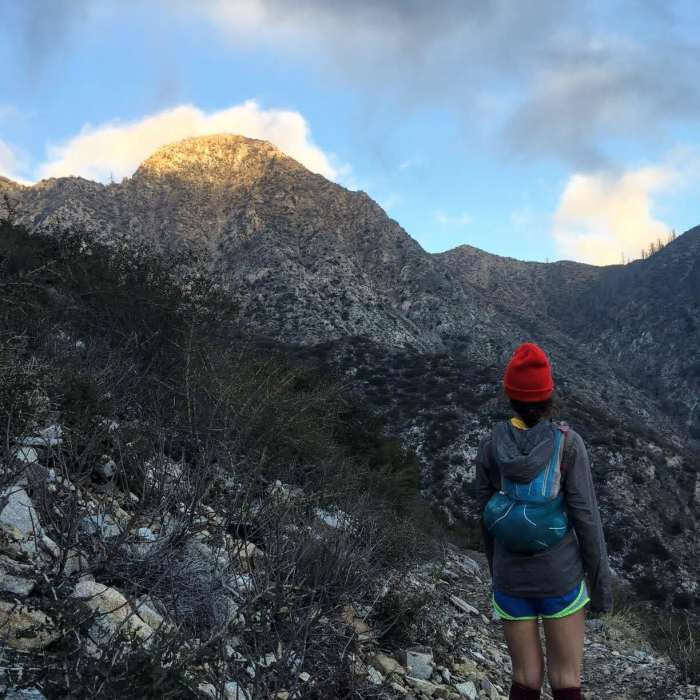 Near Strawberry Peak via Mountaineer's Route