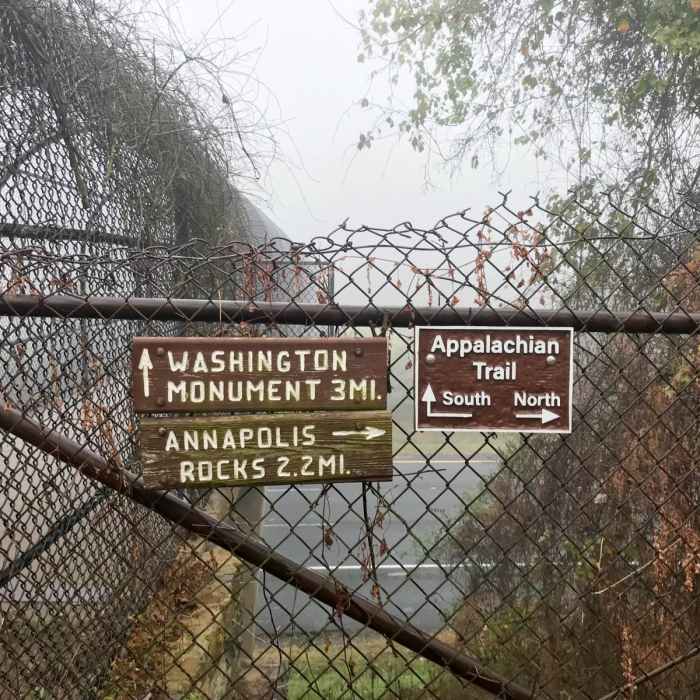 Near Annapolis Rock on the Appalachian Trail