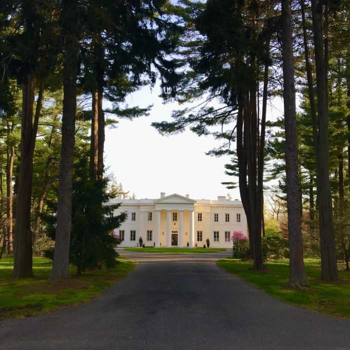 Wadsworth Mansion Near Perimeter Trail