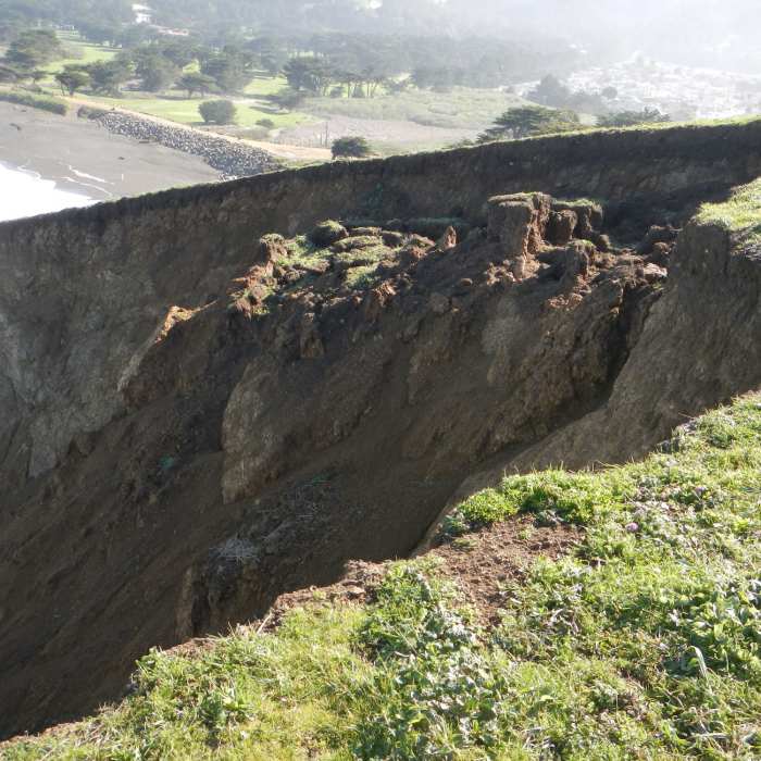 Near California Coastal Trail: Mori Point