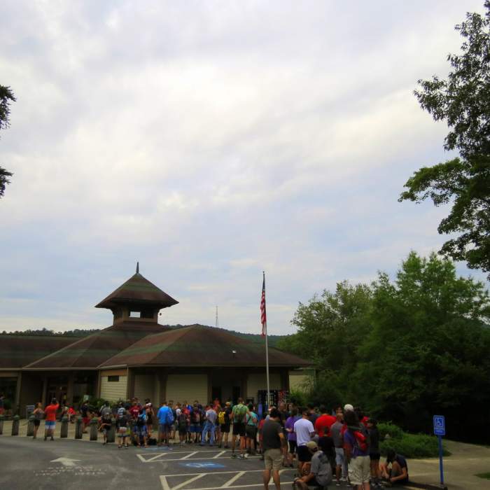 Near Tallulah Gorge Floor: Sliding Rock Loop