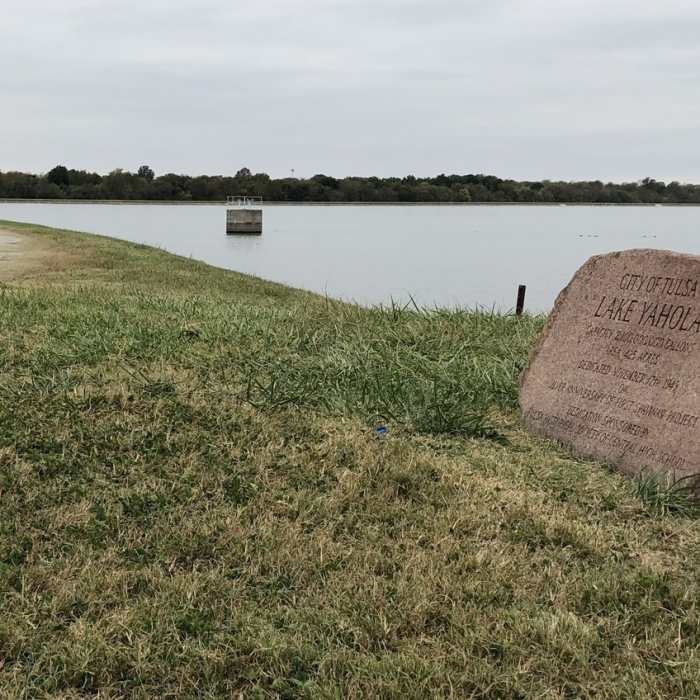 Near Lake Yahola Perimeter Trail
