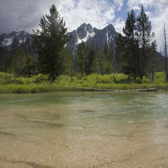 Near Stanley Lake Creek to Hansen Lakes