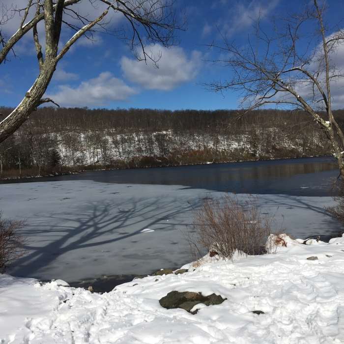 At the start of the hike Near Rattlesnake Swamp - AT Loop