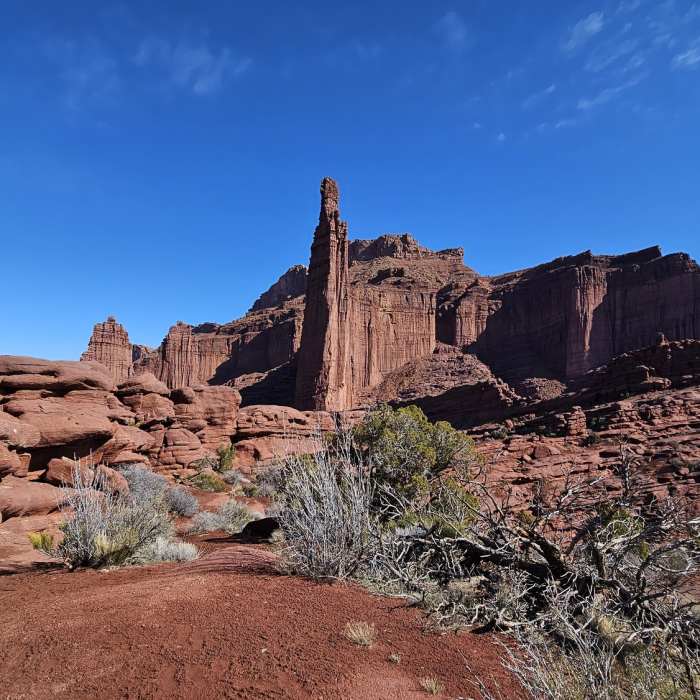 Near Fisher Towers Hiking Trail