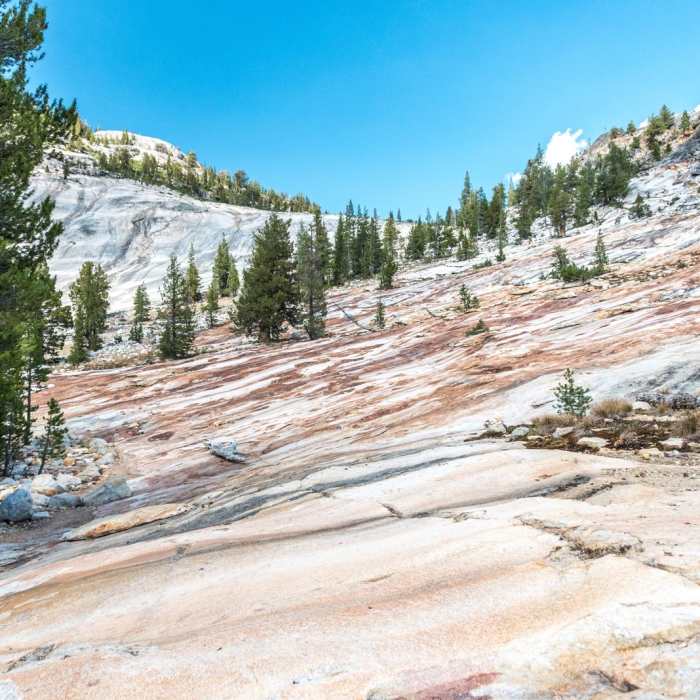 Near Glen Aulin High Sierra Camp to Waterwheel Falls Near Glen Aulin High Sierra Camp to Waterwheel Falls