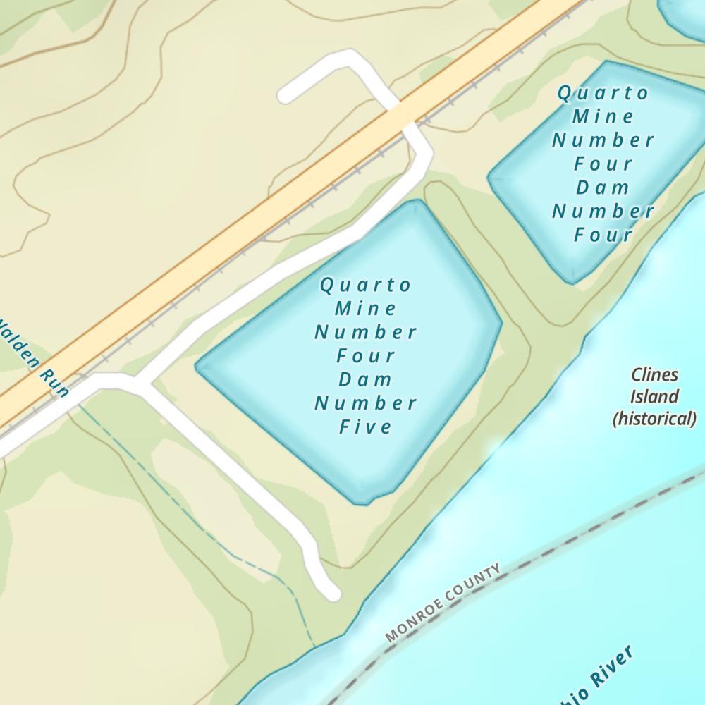 Quarto Mine Number Four Dam Number Five