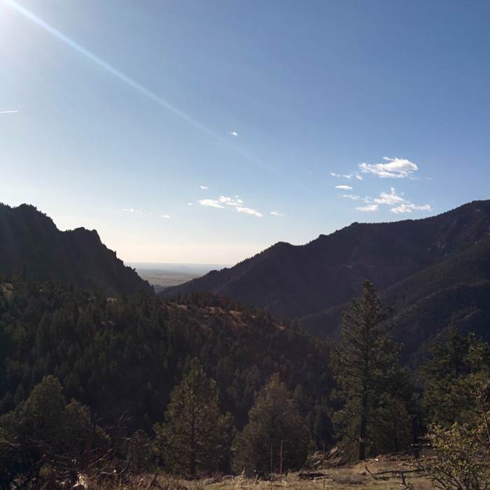 Near Eldorado Canyon Trail