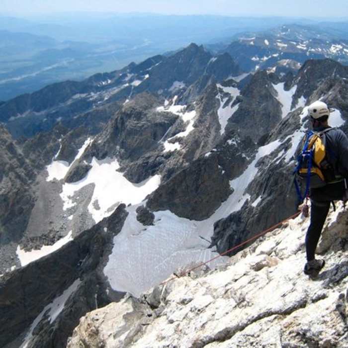 Near Grand Teton - Upper Exum Near Grand Teton - Upper Exum