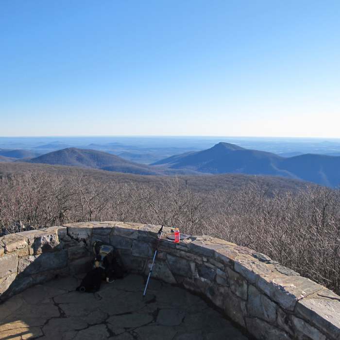 Near Hawksbill and Franklin Cliffs