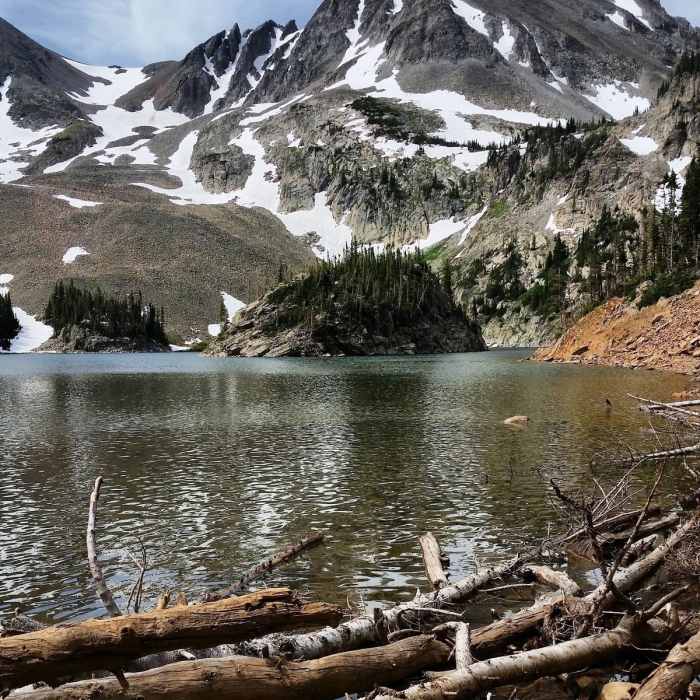 Near Lake Agnes Trail