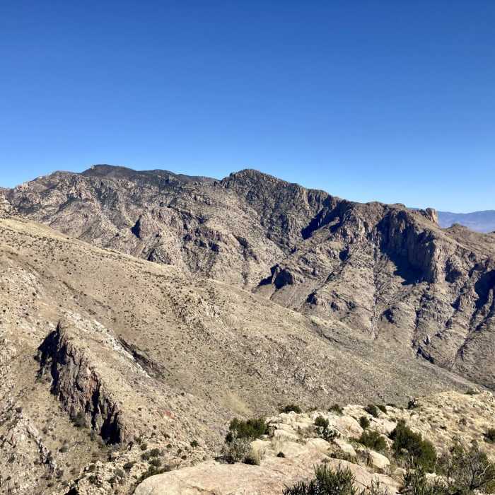 Near Pusch Peak via Linda Vista Trail Near Pusch Peak via Linda Vista Trail