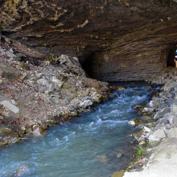Near Big Creek Cave Falls Near Big Creek Cave Falls