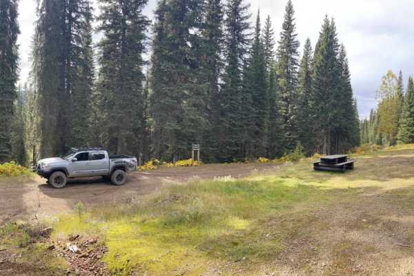 Keefer Lake FSR to Holmes Lake Rec Site