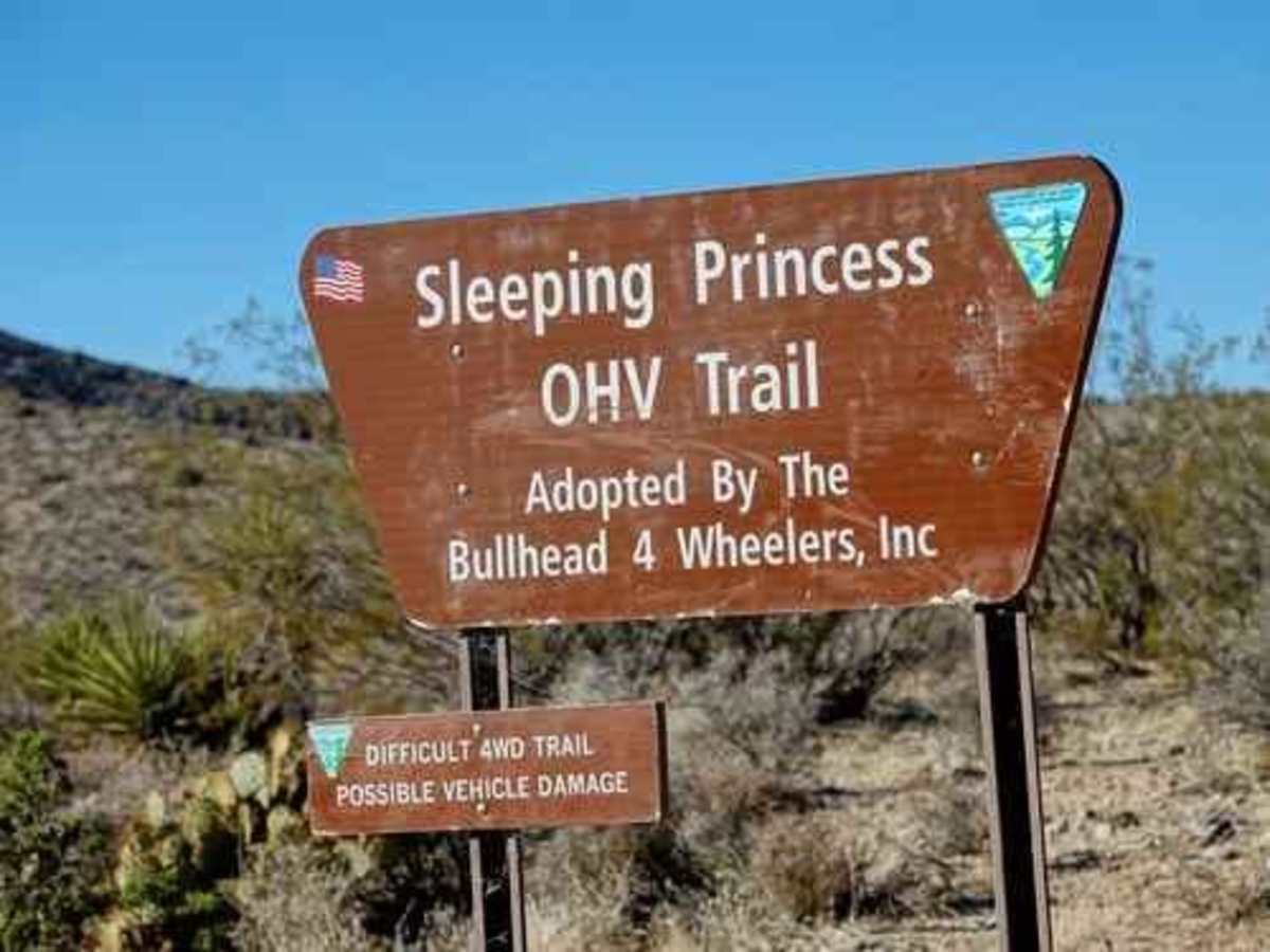 Sleeping Princess trail photo