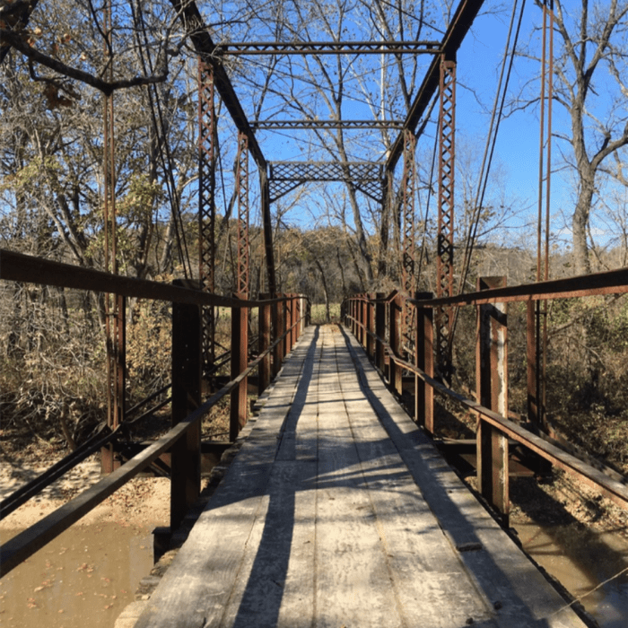 The other side of the bridge! Near Smith Creek Trail