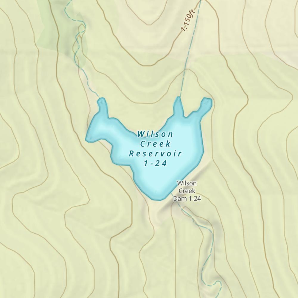 Wilson Creek Reservoir 1-24 photo