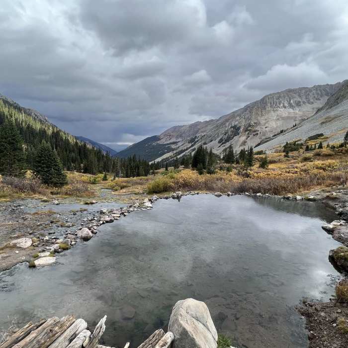 Near Conundrum Hot Springs