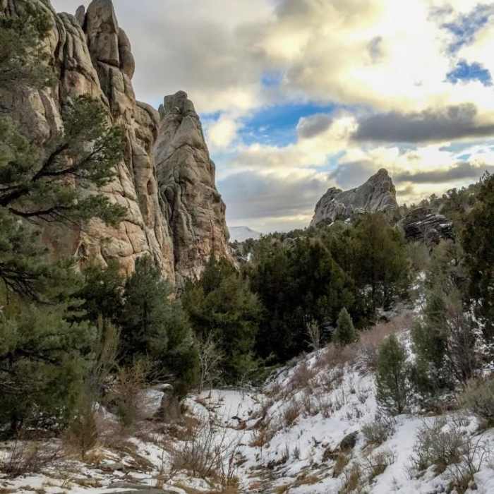 Near Creekside Towers Hiking Trail Near Creekside Towers Hiking Trail