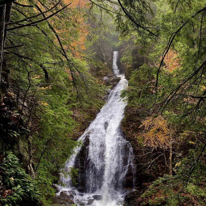 Near Moss Glen Falls Out and Back