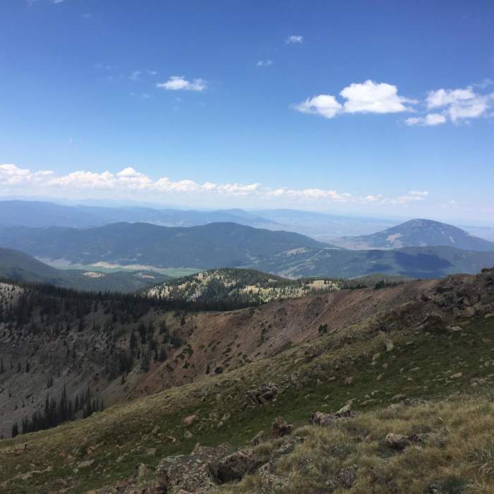 Near Monarch Pass to Ross Lake