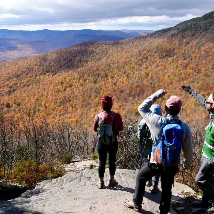 Near Catskills Black Dome and Blackhead Loop