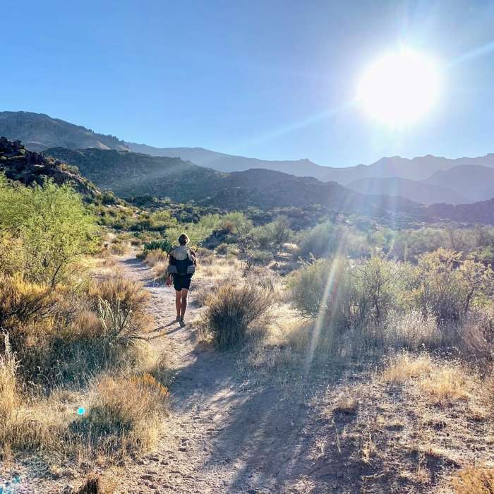 Near Dutchman Trail #104 to Black Top Mesa