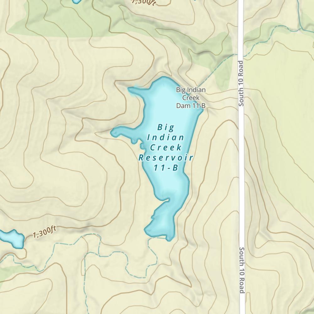 Big Indian Creek Reservoir 11-B photo