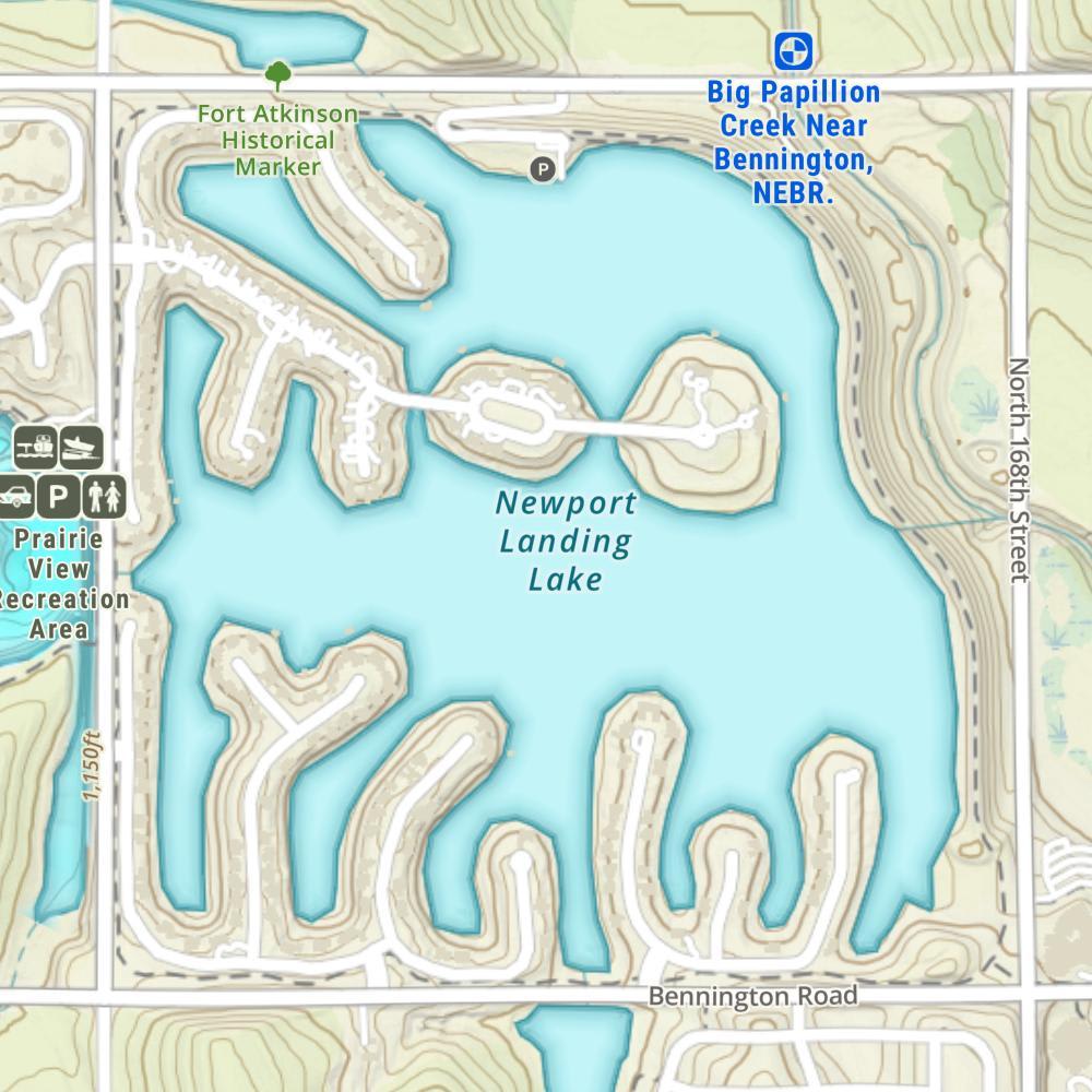 Newport Landing Lake photo