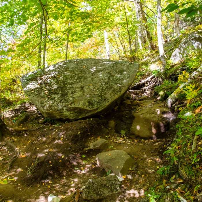 Near Pitchoff Mountain + Balanced Rocks Near Pitchoff Mountain + Balanced Rocks