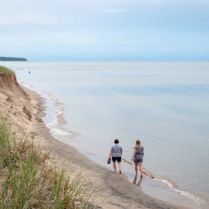 Photo courtesy of MI Dept. of Natural Resources. © 2018 State of Michigan Near Saugatuck Dunes Figure-Eight