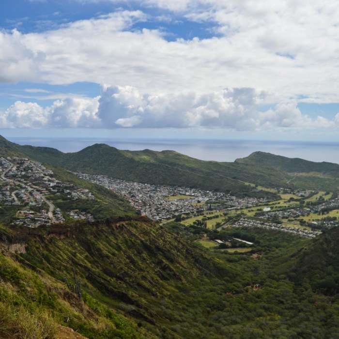 Near Koko Head Stairs + Koko Tramway Near Koko Head Stairs + Koko Tramway