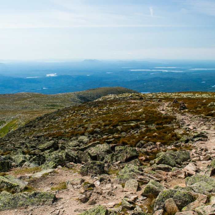 Near Mount Katahdin via the Knife Edge + Hamlin Ridge Trails