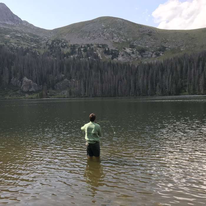 Near Lower Sand Creek Lake Trail