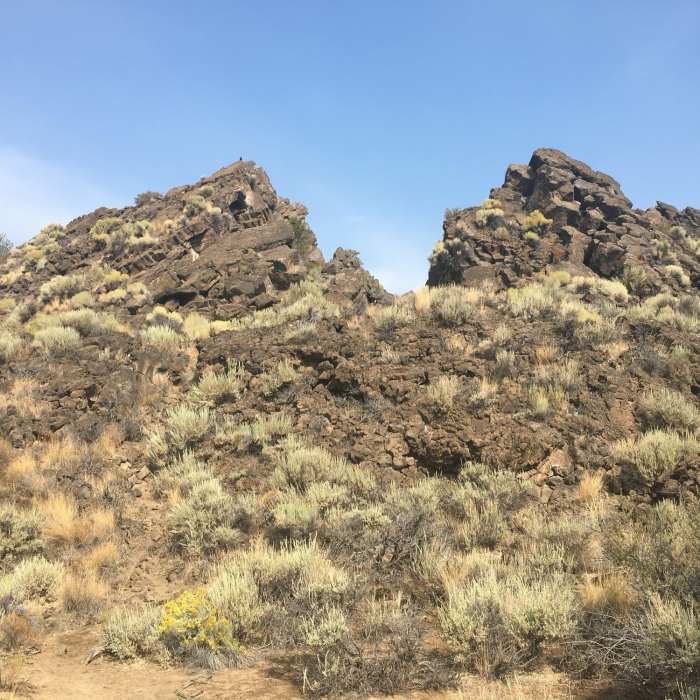 Badland Rock Near Dry River/Badlands Rock Loop