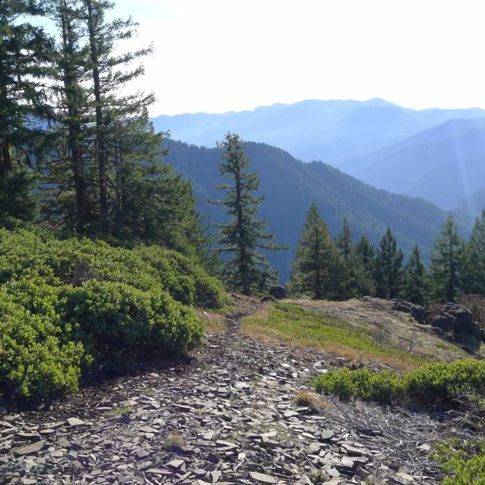 Top of Castle Rock Near USFS Trail #3506 - Castle Rock