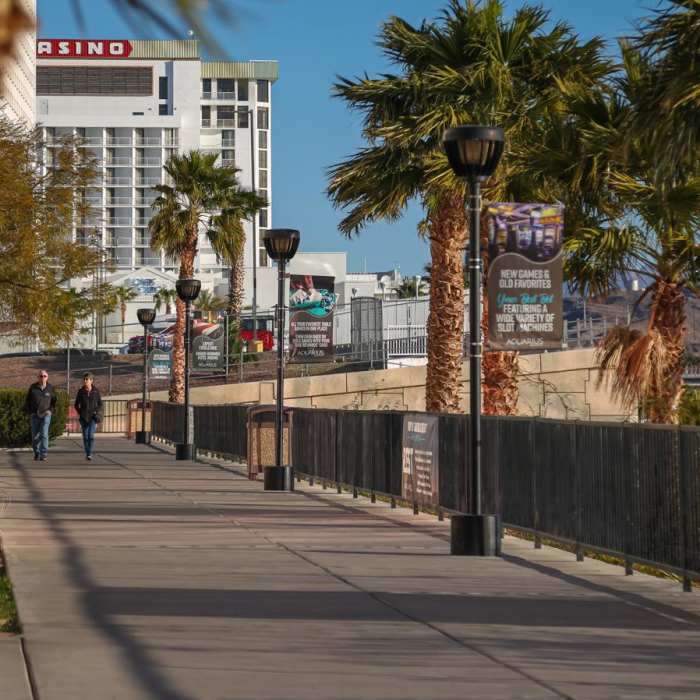 Near Casino Riverwalk Path