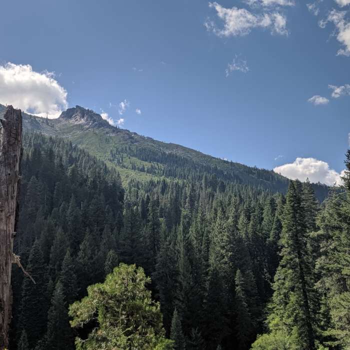 Near Emerald and Sapphire Lakes