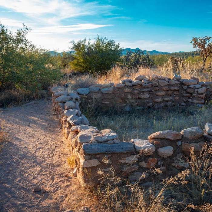 Near Romero Ruin Interpretive Trail