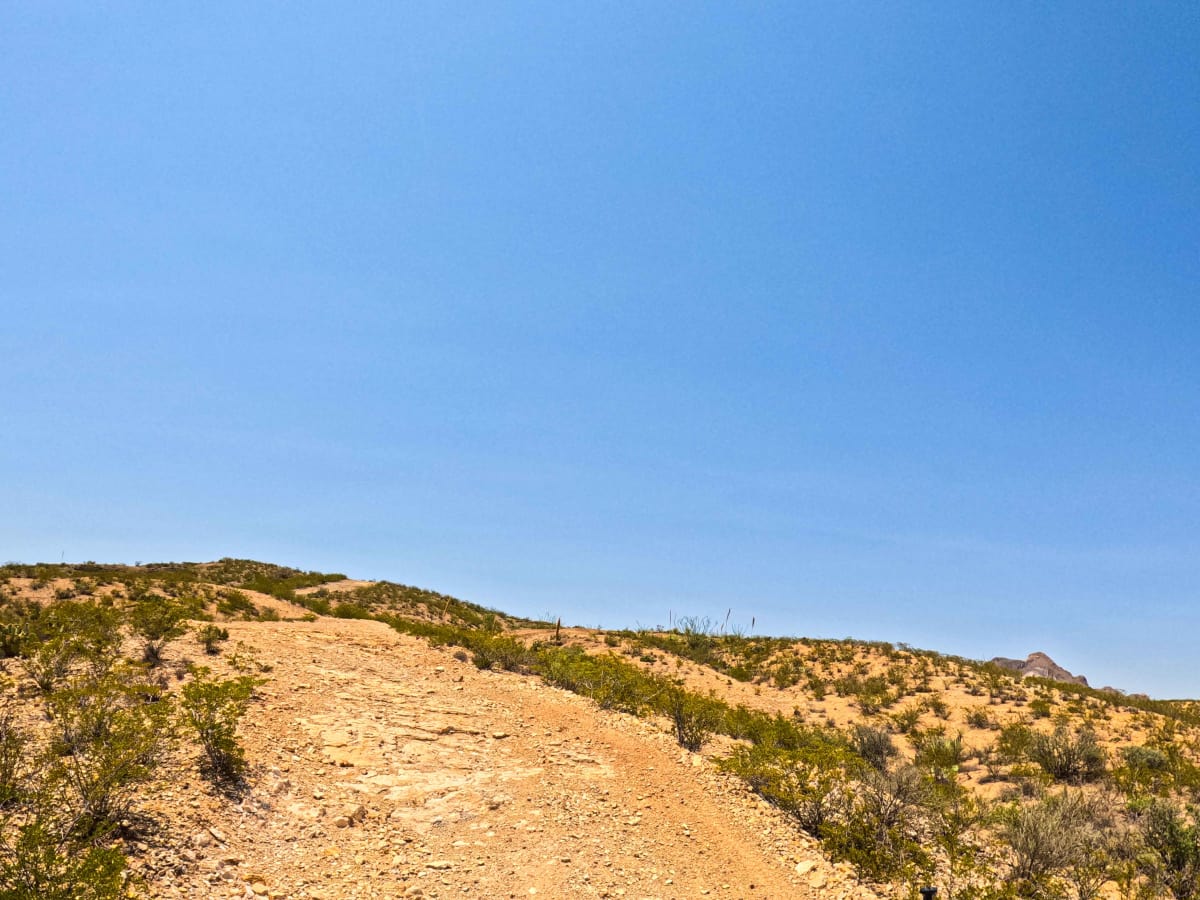 Upper Powerline Road trail photo