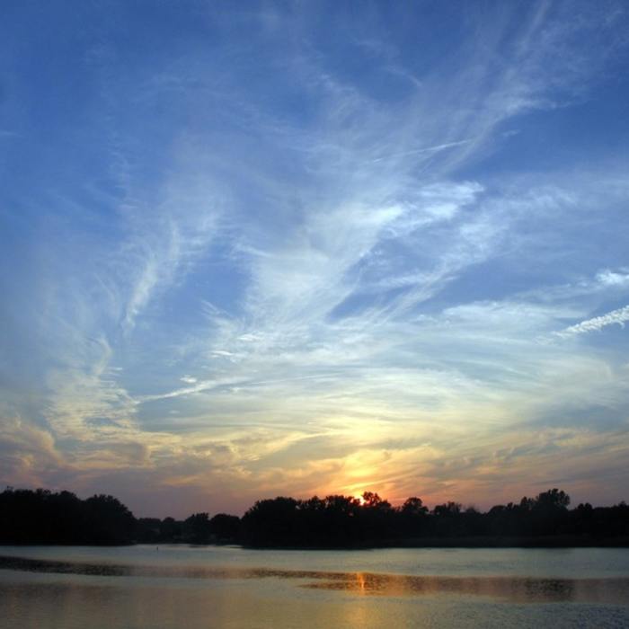 Sunset JHNWR Near John Heinz: West Loop