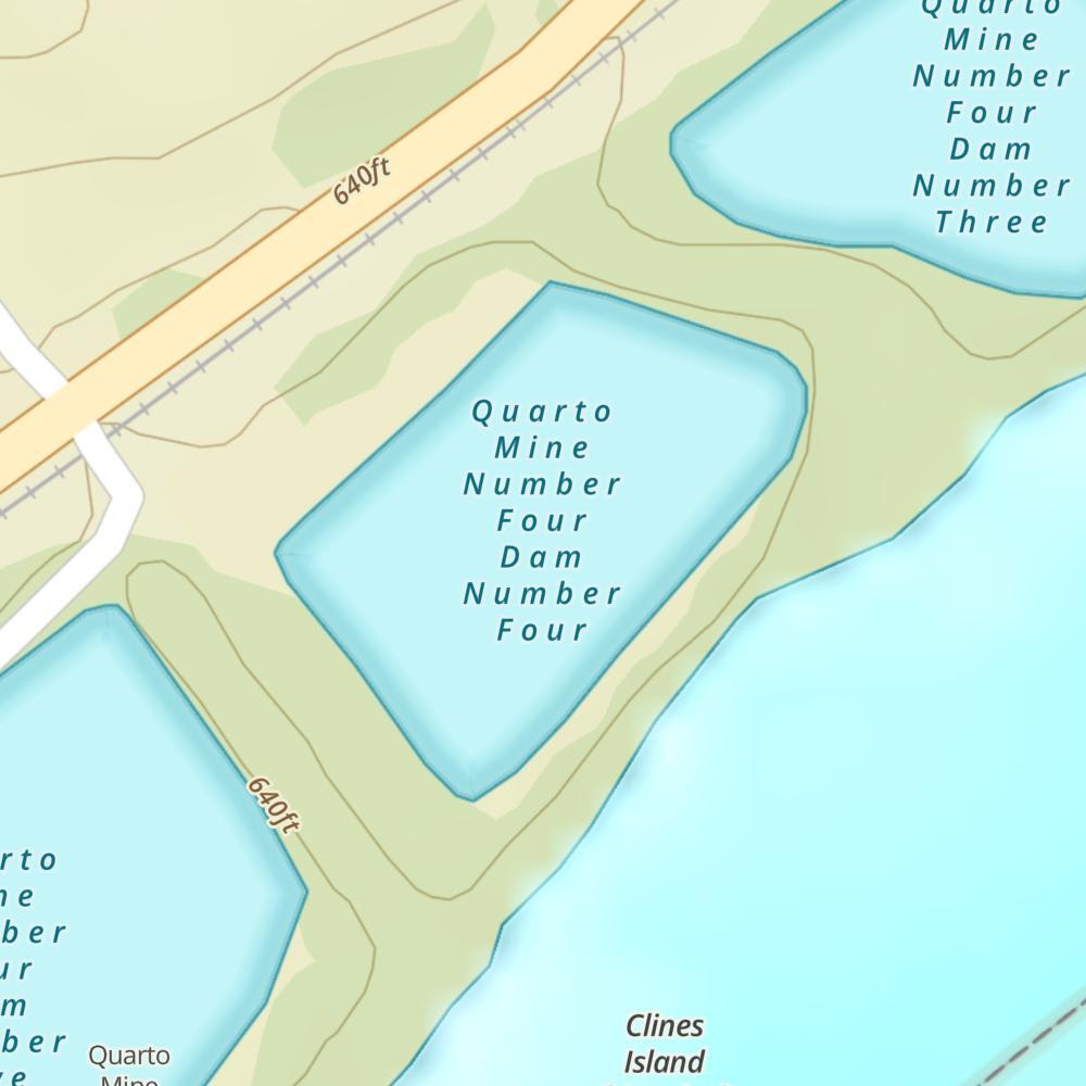 Quarto Mine Number Four Dam Number Four