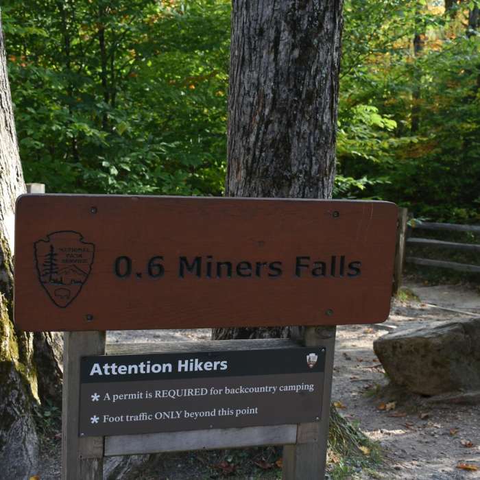 Near Miners Falls Trail Near Miners Falls Trail