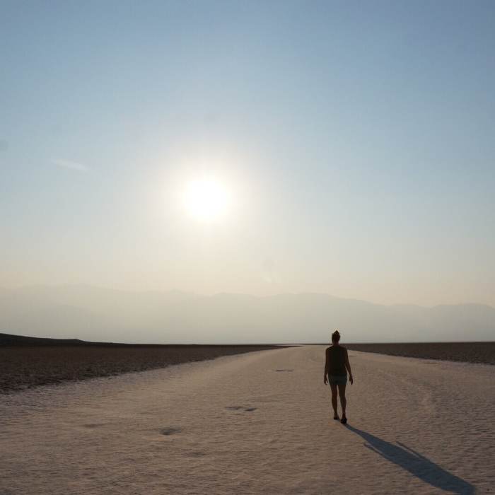 Near Badwater Basin Crossing